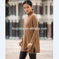 middle long woman's cashmere sweater